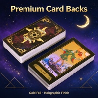 Cartes de tarot Waite classiques d'un siècle d'âge, cartes flash laser haut de gamme, jeu de divination mystérieux pour table