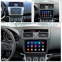 Système Android 9 "/10" écran IPS sans fil Car Play Android Auto RDS ASP 4G WIFI GPS Car Media Stereo pour Mazda 6 Rui Wing Mazda
