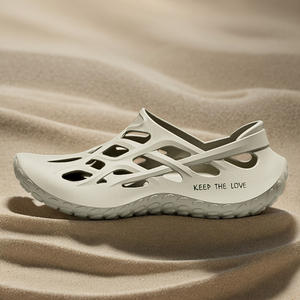 Zuecos EVA para Hombre, Cobertura Total, Transpirables, con Patrón de Orificios, Suela Antideslizante, para Jardín, Taller, Hogar, Tallas 39-47 EU, Ligeros - Product Image 6