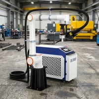 Robot collaboratif de soudage laser FR3 à faible encombrement, 1 kW, portée de 622 mm, charge utile de 3 kg, faible consommation d'énergie pour le soudage de métaux en petite atelier
