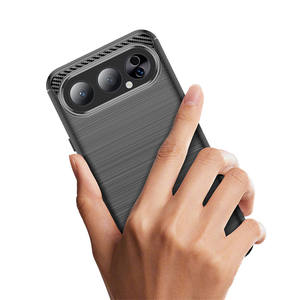 Carbon Fiber Shockproof TPU Back Cover <b>Phone</b> Case For Huawei Honor 500 Pro - Product Image 6