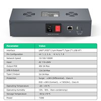 EDUP EP- SK0111 Starlink V2 150W Injecteur PoE Solution d'alimentation compatible avec Starlink Gen 2