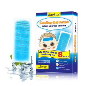 Cooling Paste Ice Baby Natural Herbal para Cool <span class=keywords><strong>Gel</strong></span> Patch Hot & Cold Packs para Crianças - Product Image 3