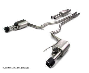 ท่อไอเสียแคทแบ็คสำหรับรถฟอร์ด มัสแตง จีที ปี 2013 ขึ้นไป เครื่องยนต์ <span class=keywords><strong>5.0</strong></span> วี8 สแตนเลส พร้อมวาล์วควบคุมเสียงท่อไอเสีย - Product Image 6