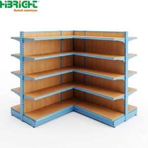 High Load Double Side Supermarket Shelving <b>Unit</b> Multi Layer Grocery Shop Gondola <b>Display</b> Rack For Beverage Snack Storage - Product Image 3