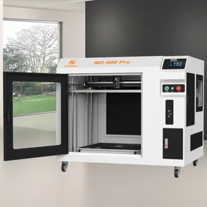 Máquina de impresión 3d comercial de bajo coste, kit de impresora 3d grande de nailon TPU PA12 PETG-ESD, 600x600x600mm