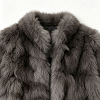 Manteaux d'hiver en fausse fourrure pour femmes, vestes en fourrure de mouton pour femmes, Little Lake Sheep, fourrure courte boutonnée