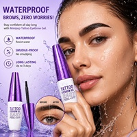 Gel Sourcils Peel-Off Longue Durée Anti-Transpiration et Anti-Bavures Facile à Appliquer, Crème Sourcils Peel-Off Marque Privée en Gros