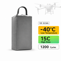 Batterie TPENERGY 12S 32.5Ah 15C à décharge rapide, cellule semi-solide NMC, pour drone pulvérisateur agricole et UAV