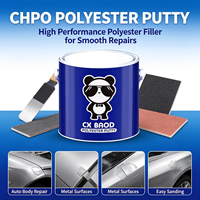 Mastic polyester CHPO en gros : excellente adhérence, facile à poncer, finition lisse, réparation de surface, mastic de carrosserie pour l'automobile