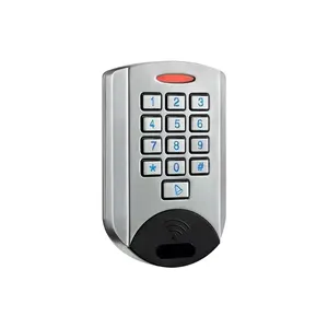 פלט מתכת/עמיד למים/לא/NC/COM, עם מקלדת ופונקציית כרטיס אור/RFID עבור כרטיסי בקרת גישה בקרת גישה i
