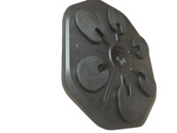 Équipement de musculation à domicile pour adultes 2026, ABS PU, écran LED, musique intelligente, cible de boxe, logo personnalisé, entraînement en silicone, mur de fitness