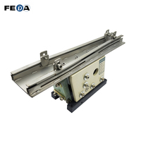 Alimentateur à bol vibrant automatique FEDA, double piste vibratoire pour machine d'emballage