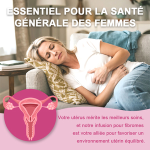 Thé Naturel เท fibromes utérus et สมดุลฮอร์โมน mélange de Plantes เท fertilité fémine สุขภาพดีสมุนไพรชาธรรมชาติ - Product Image 6