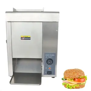 Attrezzatura da cucina macchina commerciale KFC negozio hamburger panino tostapane contatto verticale macchina per tostare il pane