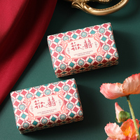 Le paquet de savon de parfum de fleur d'OEM/ODM 200G nettoient profondément et hydratent le savon extrait naturel de peau