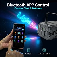 Projecteur de faisceau laser 3D 12W DMX512 avec animation, intensité variable, indice de protection IP33, pour mariage, DJ, discothèque