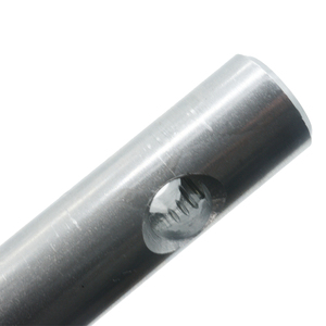 Goupille à fourche filetée extérieure et intérieure en acier inoxydable, goupille cylindrique avec trou de fixation latéral, usinage CNC - Product Image 6