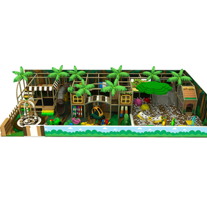 สนามเด็กเล่นในร่มธีมป่าพร้อมสไลเดอร์และอุปกรณ์เล่นนุ่มนวล - Product Image 4