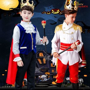 Costume de cosplay <span class=keywords><strong>Prince</strong></span> Roi pour garçons, déguisement de carnaval pour enfants, <span class=keywords><strong>cadeau</strong></span> d'anniversaire pour garçons - Product Image 2