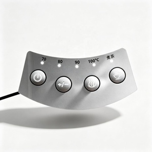 Etiquetadora de placas de identificación, fabricante de pegatinas, máquina eléctrica de control de paneles de PVC, OEM, impermeable - Product Image 1