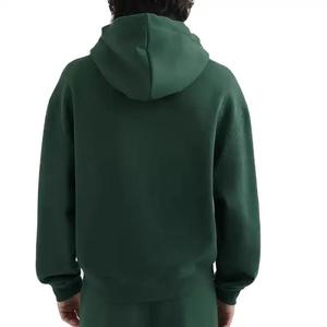 ชุดวอร์มผู้ชายผ้าคอตตอนเทคฟลีซ 2 ชิ้น ปี 2026 ผ้าหนา เสื้อสเวตเชิ้ตและกางเกงขายาวสำหรับผู้ชาย - Product Image 2