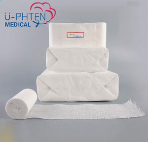 Rolo de bandagem gaze 100% algodão descartável, preço de fábrica w bandagem - Product Image 5
