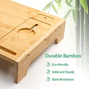Kệ Gỗ Addreen Giá Rẻ Kệ Gỗ Thông Đơn Giản Để Bàn Nâng Cao Cho Màn Hình Máy Tính Màn Hình Lcd Máy Tính Xách Tay Giá Đỡ Màn Hình - Product Image 5