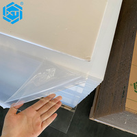 Feuille acrylique coulée en PMMA transparente, résistante aux rayures, de taille personnalisée de 3 mm