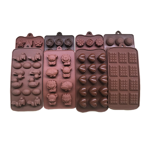 3D Silicone Jelly Khuôn Thực Phẩm Lớp Kẹo Khuôn Silicone Sôcôla Khuôn - Product Image 1