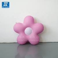 Ballon gonflable de fleur de la publicité de fleur gonflable de PVC pour la décoration