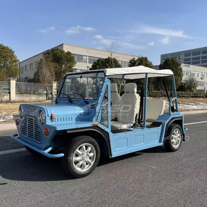 Nuevo Estilo de Auto Clásico Eléctrico Convertible para Turismo, Carro Vintage Azul, Nuevo Personalizado, Gran Venta - Product Image 4