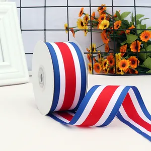 CSFY Colorful Garment Accessory Double Face Ribbon For Wrapping Flower Cake Box Gift Candy Grosgrain Ribbon Gift Ribbon