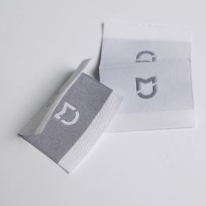 Etiquetas de cuello de tela tejida personalizada con logotipo para ropa, etiquetas de ropa para camisas y chaquetas - Product Image 6