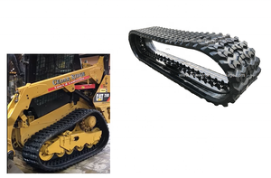 Zig Zag loader cao su theo dõi 450x86 cho JCB T180 T190 john deere ct322 bobcat T830 t870 mèo 289D 289d3 mới Holland ls190b ls190 - Product Image 5