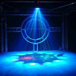 Barre Laser LED 100W 80 RGB Mixte KTV Atmosphère <span class=keywords><strong>Flash</strong></span> Stage DMX512 IP20 Contrôle de la lumière sonore pour Projection Effet clignotant pour - Product Image 6