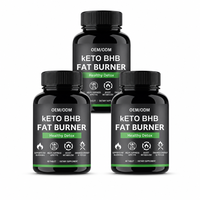 Capsules Keto BHB OEM 500mg Brûleur de Graisse Coupe-Faim Stimulant Métabolique Complément Alimentaire Cétogène Minceur Marque Privée