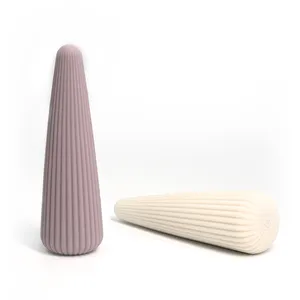 Vibrador de silicona recargable de 10 velocidades para hombres y mujeres, estimulador del clítoris, Juguetes sexuales, consolador de clítoris