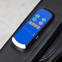 Fauteuil de massage à paiement partagé pour usage public, écran tactile + carte de crédit/code QR, fauteuil inclinable de massage à compression par airbags pour tout le corps