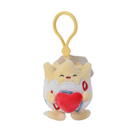 Pokémon peluche porte-clés Pikachu ours poupée avec écureuil brodé Bulbasaur sac à dos pendentif sac accessoires