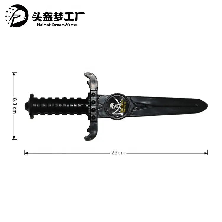 Jim's Toy Medieval Weapon Series Swords Toy 23cm Plastic Dagger Knife for Kids