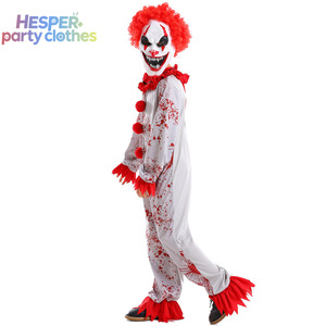 Disfraz de Payaso Terrorífico de Halloween HESPER con Máscara de Terror y Machete para Niños, Accesorio Decorativo de Poliéster para TV y Cine - Product Image 2
