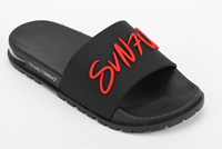 Claquer les Pieds Personnalisées en Caoutchouc 3D OEM pour Femmes, Tongs de Plage à Coussin d'Air, Sandales et Claquettes en PVC avec Logo Personnalisé pour Unisexe