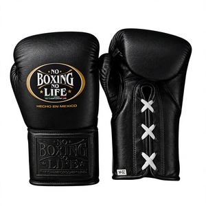 Guantes de Boxeo Profesionales No Boxing No Life |   Guantes de Boxeo Hechos a Mano de Cuero Genuino |   Cantidad mínima de pedido: 1 par - Product Image 1