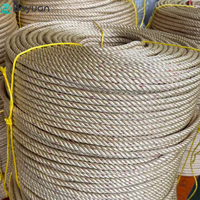 Corde marine en polypropylène à 3 brins haute résistance, corde d'amarrage en PP/PE/nylon, ficelle torsadée, cordes d'emballage pour filets de pêche au crabe