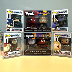 SHP personnalisé clair 6 pouces <span class=keywords><strong>Funko</strong></span> <span class=keywords><strong>Pop</strong></span> figurines <span class=keywords><strong>Pokemon</strong></span> une pièce Anime protecteurs acrylique vitrine - Product Image 6