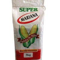 Sac d'emballage pour farine de maïs 50 kg, farine de maïs, farine de blé, emballage tissé en polypropylène 12,5 kg