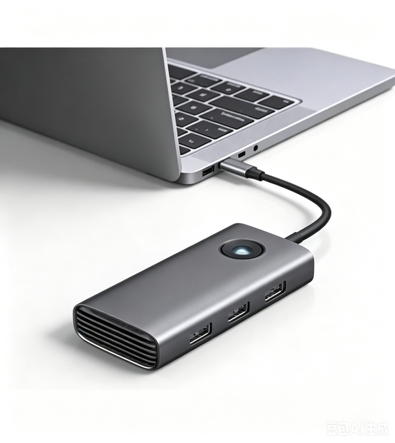 USB Type C Hub with for 2.0 PD100W RJ45 LAN SD/microSD Aluminum Alloy for MacBook Air Pro-High Stock Status
