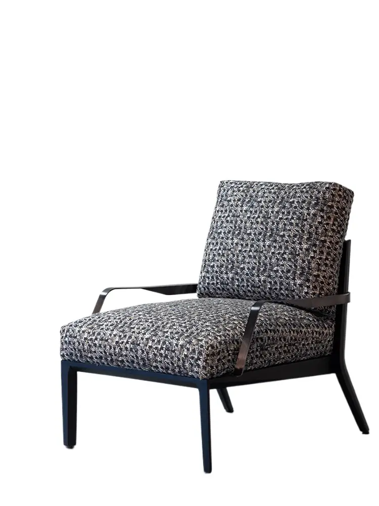 Дизайнерское итальянское минималистское повседневное кресло для дома, гостиной, балкона, светлое роскошное одноместное кресло для дивана