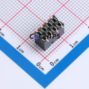 SSM-104-L-DV Pin Socket SMD,P=2.54mm Connector ( Pitch: 2.54mm )( Row Spacing: 2.54mm )( Mounting Type: Vertical Mount ) - Product Image 2